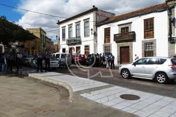Telde da su último adiós al cabo Rubén Rivero (Foto TA)